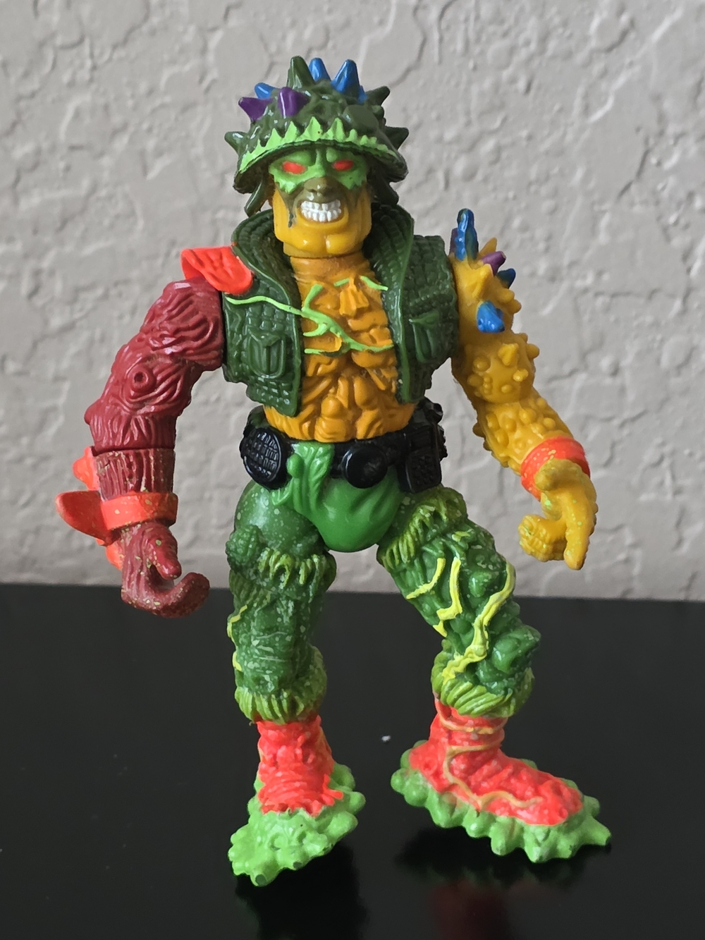 Vintage 1991 Toxic Crusaders Major Disaster 4.5" Figure Loose Playmates Toys
